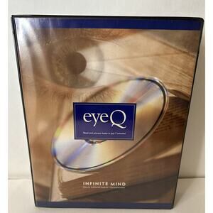 EYEQ Infinite Mind EYE Q IMPROVE READ SPEED BRAIN ENHANCEMENT VHS+CD